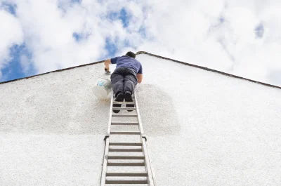 Peinture extérieure à Vallères — façades et ravalement